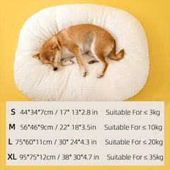 Thickened Dog Mat Winter Warm Blanket Soft Fluffy Sleeping Mat For Cat Dog