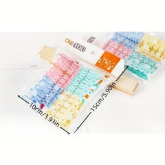 20pcs Plastic Hanger Clips Clothespins Heavy Duty Windproof Clothespin Clip