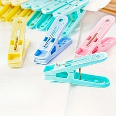 20pcs Plastic Hanger Clips Clothespins Heavy Duty Windproof Clothespin Clip