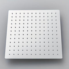 Ultra Thin Stainless Steel Shower Head, Rainfall Waterfall Style