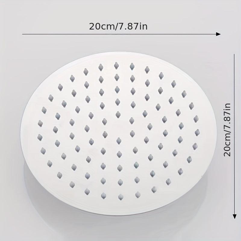 Ultra Thin Stainless Steel Shower Head, Rainfall Waterfall Style