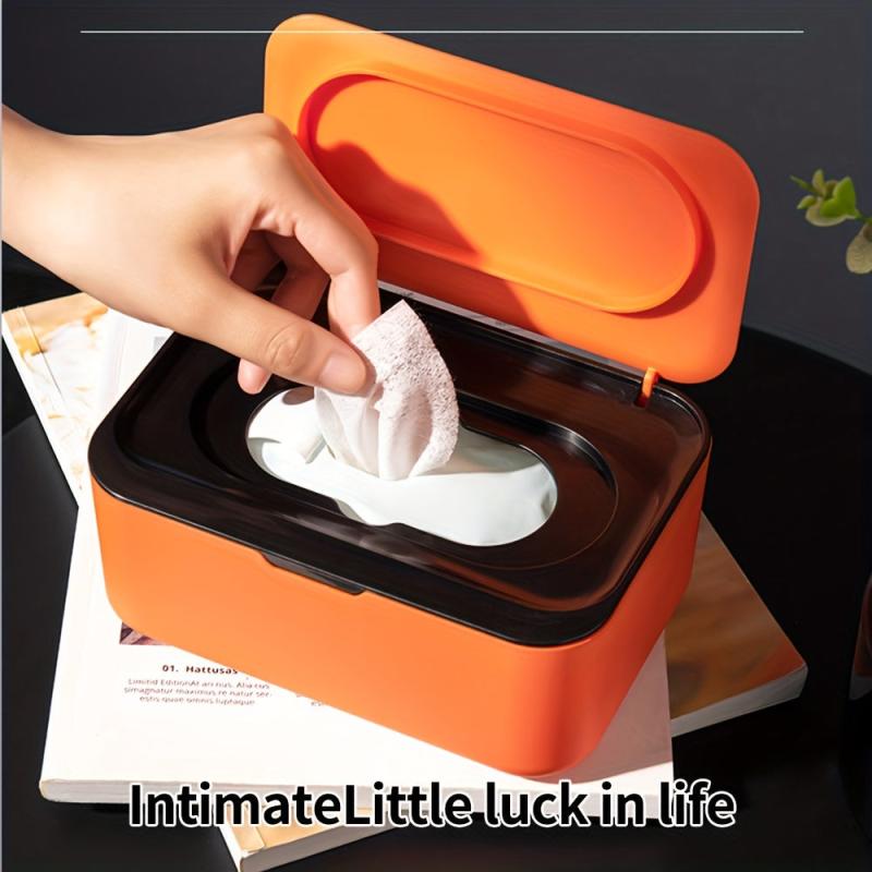 Wet Wipes Dispenser Dust Proof Tissue Storage Box Sealed Bathroom Accessories