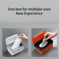 Wet Wipes Dispenser Dust Proof Tissue Storage Box Sealed Bathroom Accessories