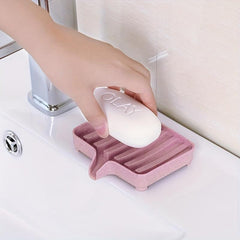 Waterfall Draining Soap Tray for Bathroom and Kitchen