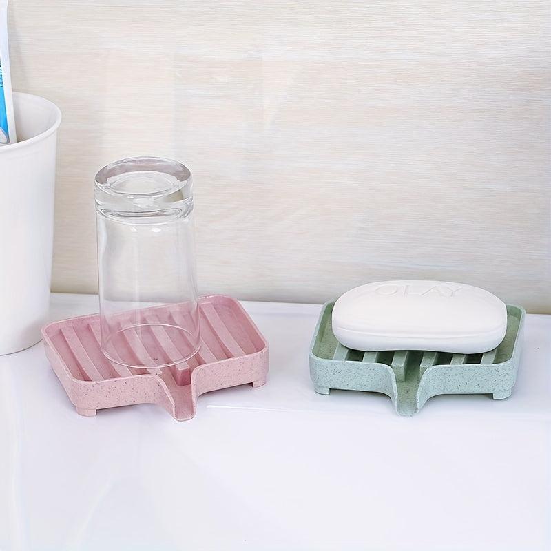 Waterfall Draining Soap Tray for Bathroom and Kitchen