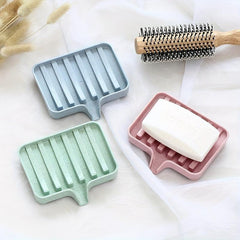 Waterfall Draining Soap Tray for Bathroom and Kitchen