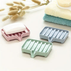 Waterfall Draining Soap Tray for Bathroom and Kitchen