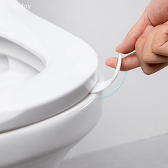 2pcs Reusable Toilet Seat Cover Lifter Handle