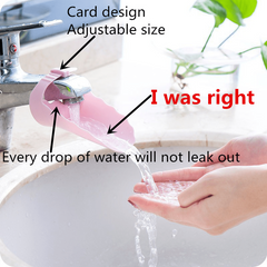 Cartoon Faucet Extender for Easy Handwashing