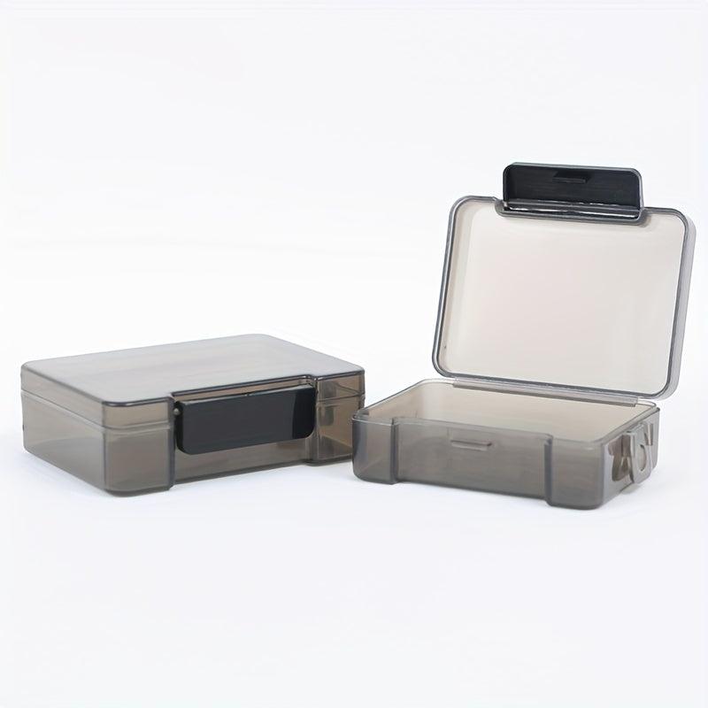 2pcs Portable Mini Storage Box for Small Items Crafts Jewelry