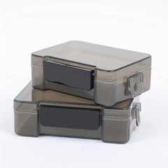 2pcs Portable Mini Storage Box for Small Items Crafts Jewelry