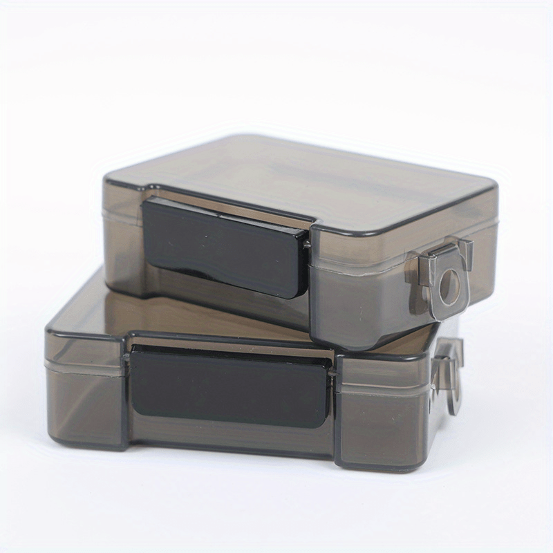 2pcs Portable Mini Storage Box for Small Items Crafts Jewelry