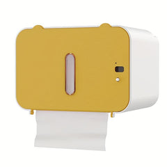Automatic Tissue Storage Box Wall Mounted Toilet Roll Paper Holder