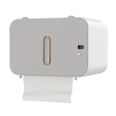 Automatic Tissue Storage Box Wall Mounted Toilet Roll Paper Holder