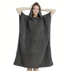 Women's Beach Towel Poncho Lightweight Quick Drying Bath Towel