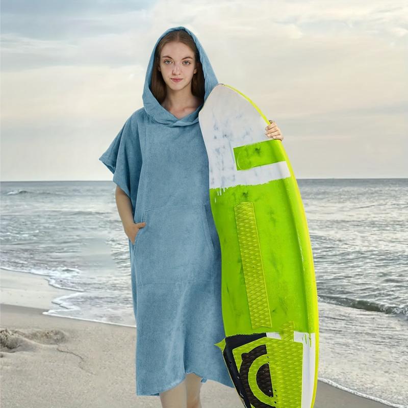 Women's Beach Towel Poncho Lightweight Quick Drying Bath Towel