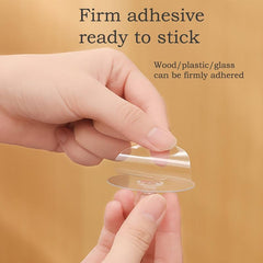 2pcs Invisible Self-adhesive Knobs for Sliding Cabinet & Drawer Doors