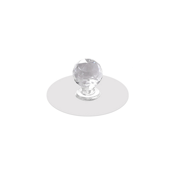 2pcs Invisible Self-adhesive Knobs for Sliding Cabinet & Drawer Doors