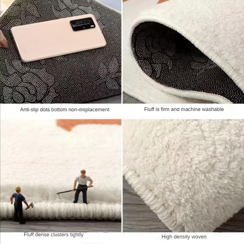 Thickened Anti slip Eye Pattern Carpet Bedroom Door Mat Bathroom Mat Home Decor