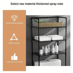 3 Tier Over Toilet Storage Rack Bathroom Organizer