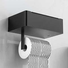 Toilet Paper Holder with Wipes Dispenser Wall Mounted