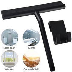 Shower Squeegee Glass Wiper Scraper with Holder