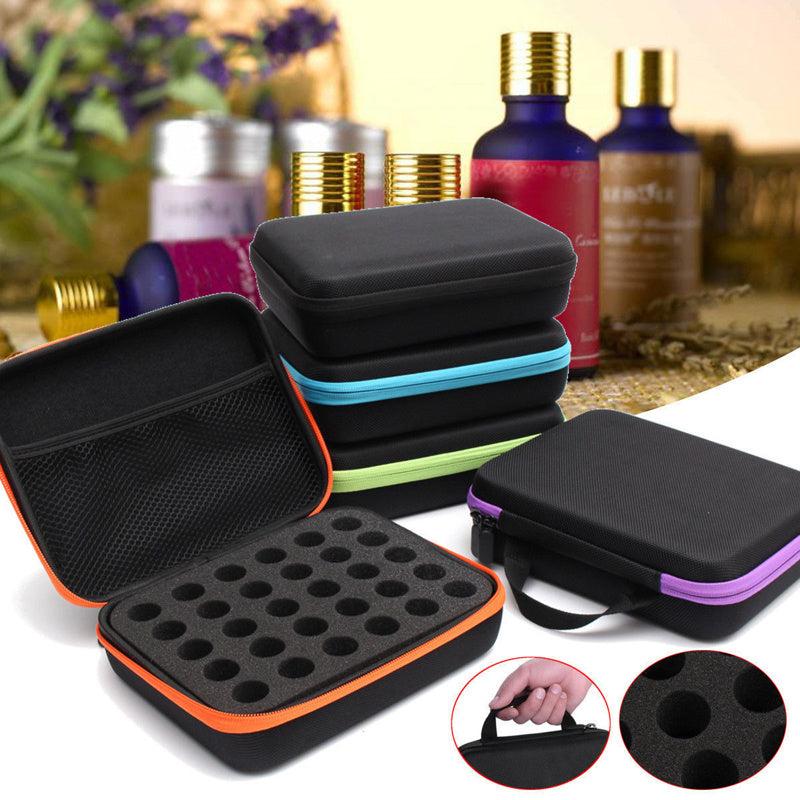 Travel-Friendly Storage Case for 30 Bottles - Nail Polish & Perfume