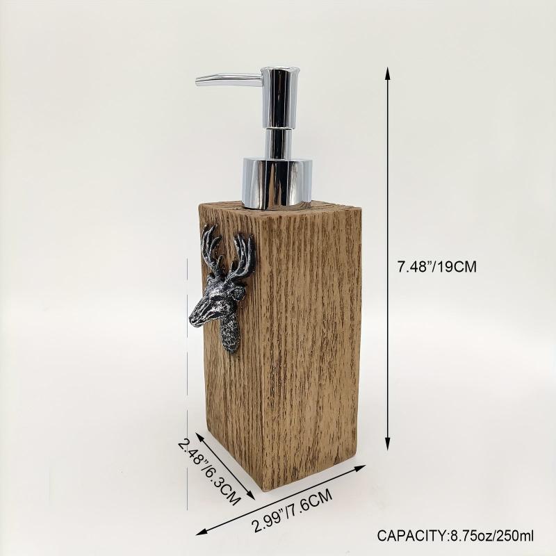 Deer Resin Lotion Dispenser Countertop Soap Dispenser