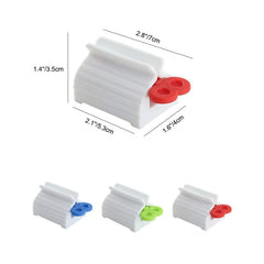 2pcs Rolling Toothpaste Squeezer Dispenser for Neat & Organized Bathroom