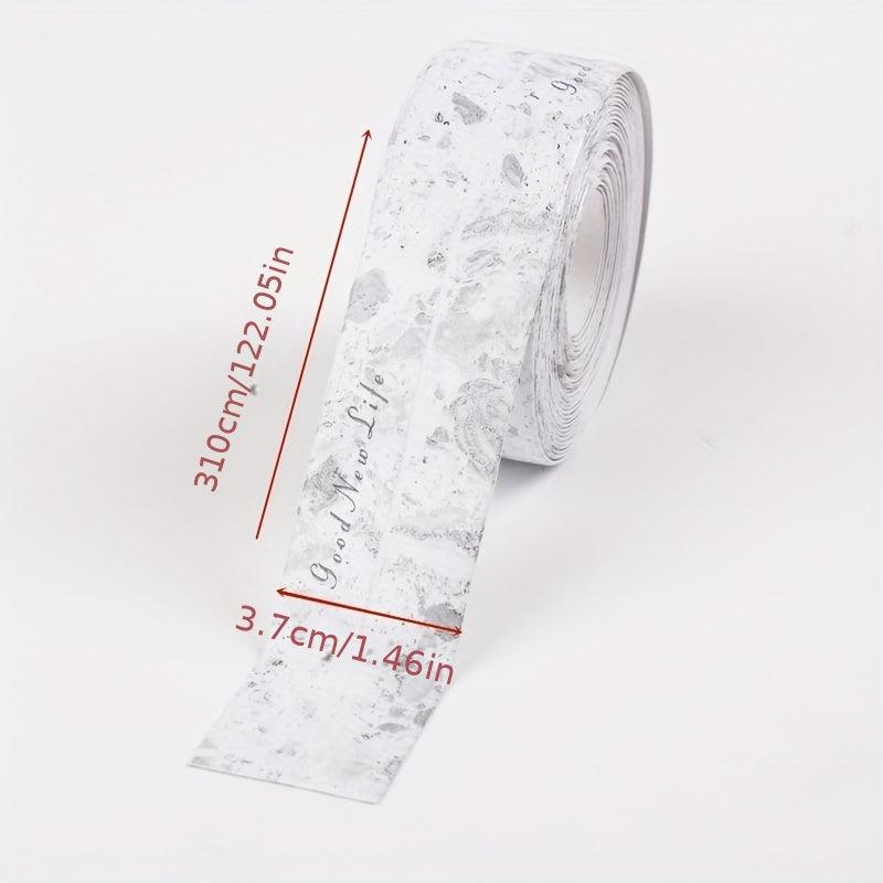 Waterproof Acrylic Tape for Toilet Sink and Urinal Seams Self Adhesive Back Glue