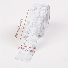 Waterproof Acrylic Tape for Toilet Sink and Urinal Seams Self Adhesive Back Glue