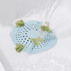 Silicone Shower Drain Hair Catcher Filter Cover Suction Cups