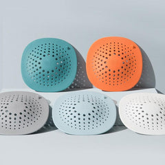 Silicone Shower Drain Hair Catcher Filter Cover Suction Cups