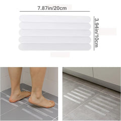 24pcs Anti slip Strips Safety Shower Treads Stickers Bathtub Non Slip Stickers