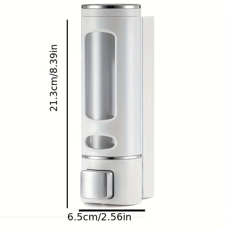 Manual Press Soap Dispenser Wall Mount Hand Sanitizer Shampoo Shower Gel