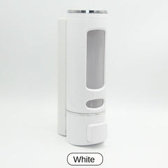 Manual Press Soap Dispenser Wall Mount Hand Sanitizer Shampoo Shower Gel