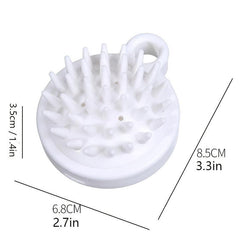 Silicone Shampoo Massage Brush for All Hair Types