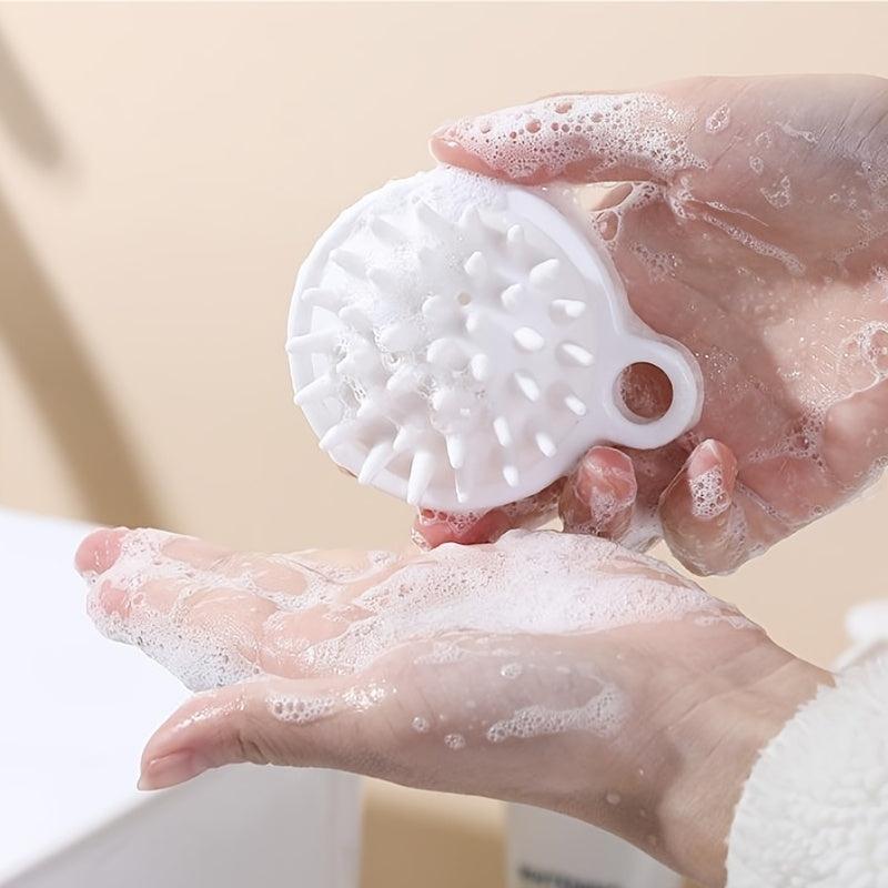 Silicone Shampoo Massage Brush for All Hair Types