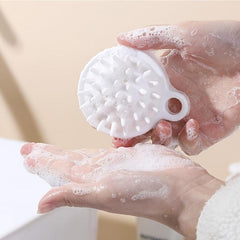 Silicone Shampoo Massage Brush for All Hair Types