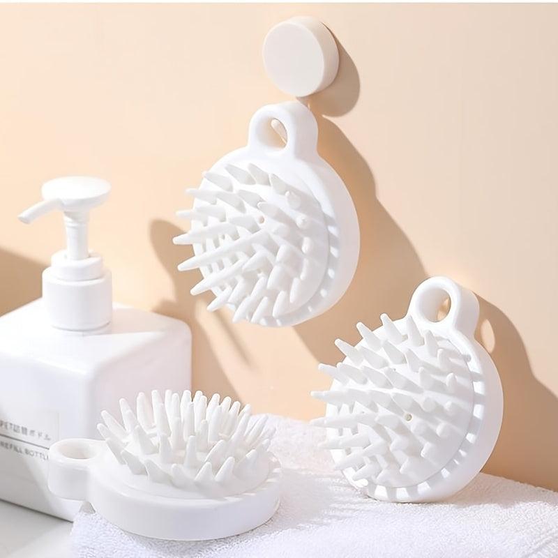 Silicone Shampoo Massage Brush for All Hair Types