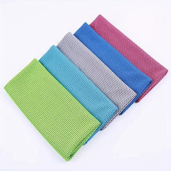 Cooling Sports Towel Sunscreen Sweat Absorption Microfiber Yoga Fitness