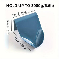V-Shaped Soap Saver Drainable Soap Dish Wall Mounted Self Adhesive