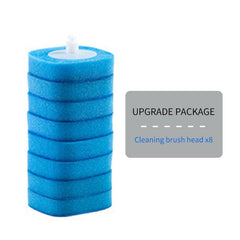 Disposable Toilet Brush & Cleaning Liquid Set