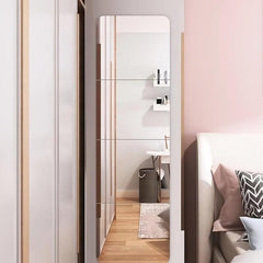 Frameless Acrylic Adhesive Makeup Mirror, Ideal for Bathroom or Door Back