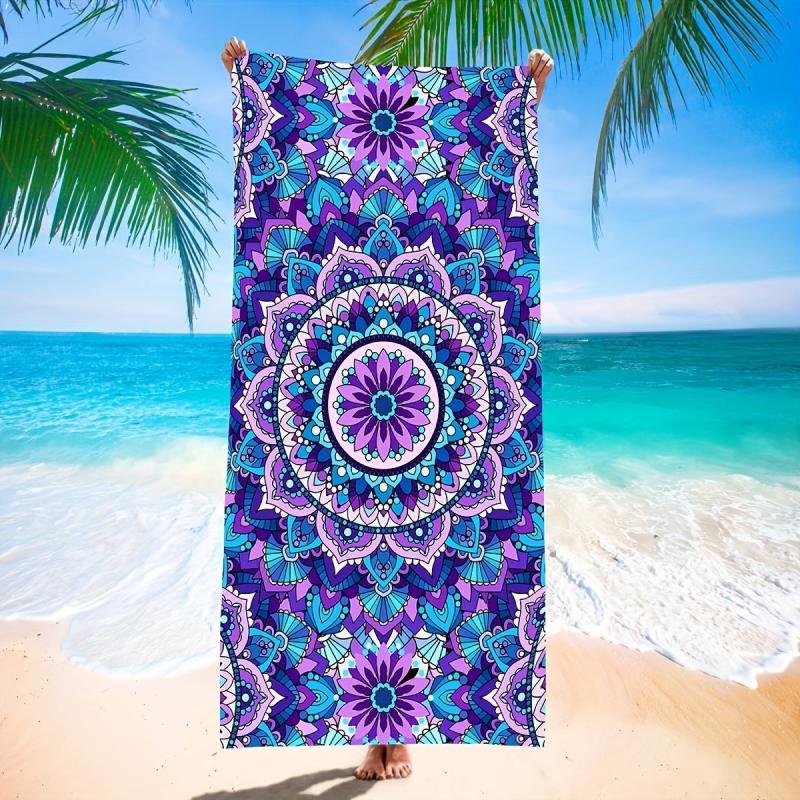 Boho Style Microfiber Beach Towel Quick Dry Absorbent