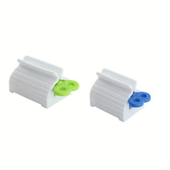 2pcs Manual Toothpaste Clip Bathroom Lazy Squeezing Tool