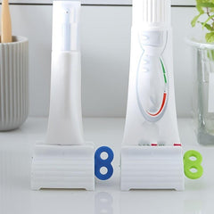 2pcs Manual Toothpaste Clip Bathroom Lazy Squeezing Tool