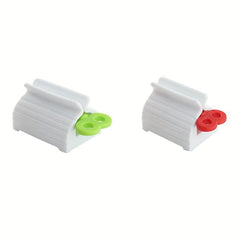 2pcs Manual Toothpaste Clip Bathroom Lazy Squeezing Tool
