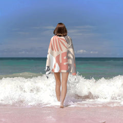 Large Microfiber Beach Towel Sandproof Absorbent Lightweight