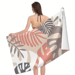 Large Microfiber Beach Towel Sandproof Absorbent Lightweight
